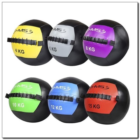 Piłka do ćwiczeń wall ball 15 kg HMS WLB15 Piłka do ćwiczeń wall ball 15 kg HMS WLB15