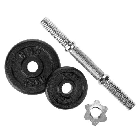 SZTANGIELKI W WALIZCE HMS ST20 (17-59-101) 2x 10 KG
