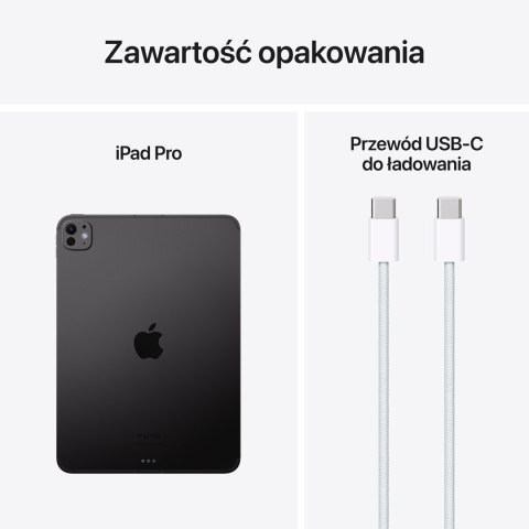 Apple iPad Pro 5G Apple M TD-LTE & FDD-LTE 256 GB 27,9 cm (11") 8 GB Wi-Fi 6E (802.11ax) iPadOS 17 Czarny