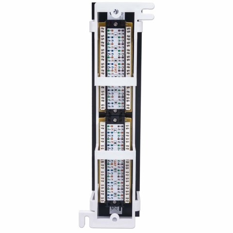 Patch panel 12 utp naścien C6
