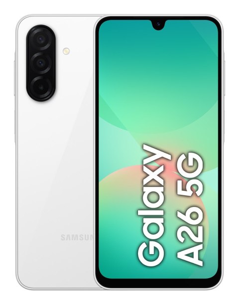 Samsung Galaxy A26 17 cm (6.7") Hybrid Dual SIM Android 15 5G USB Type-C 8 GB 256 GB 5000 mAh Biały Samsung Galaxy A26 17 cm (6.7") Hybrid Dual SIM Android 15 5G USB Type-C 8 GB 256 GB 5000 mAh Biały