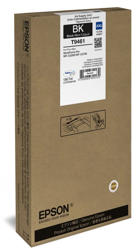 Tusza Epson WF-C5x90 Series XXL czarna Tusza Epson WF-C5x90 Series XXL czarna