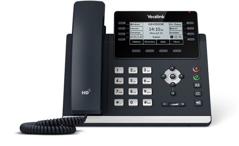 Yealink SIP-T43U telefon VoIP Szary LCD Wi-Fi Yealink SIP-T43U telefon VoIP Szary LCD Wi-Fi