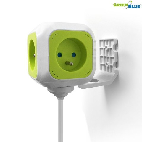 MagicCube poczwórne gniazdko prądowe, 2 wejścia usb 1,4m GB118