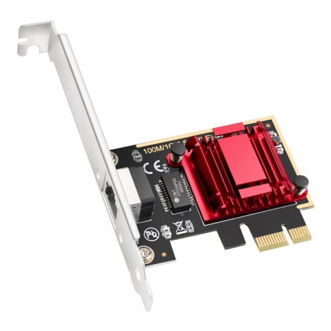 Cudy PE25 karta sieciowa Wewnętrzny Ethernet Cudy PE25 karta sieciowa Wewnętrzny Ethernet