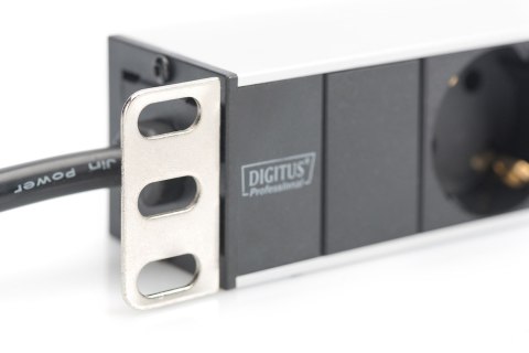 Listwa RACK DIGITUS DN-95401 (8 x UTE; 16 A; 2m; kolor czarny) Listwa RACK DIGITUS DN-95401 (8 x UTE; 16 A; 2m; kolor czarny)