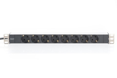 Listwa RACK DIGITUS DN-95401 (8 x UTE; 16 A; 2m; kolor czarny) Listwa RACK DIGITUS DN-95401 (8 x UTE; 16 A; 2m; kolor czarny)
