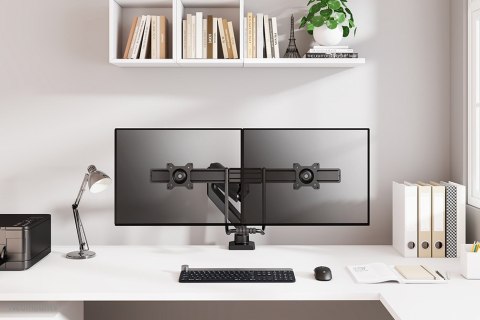 Neomounts DS75-450BL2 uchwyt / stojak do monitorów 81,3 cm (32") Biurko Czarny