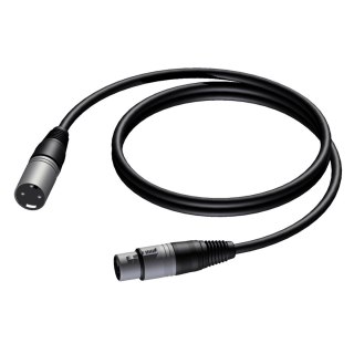 PROCAB KABEL MĘSKIE ZŁĄCZE XLR - ŻEŃSKIE ZŁĄCZE XLR, 10 M