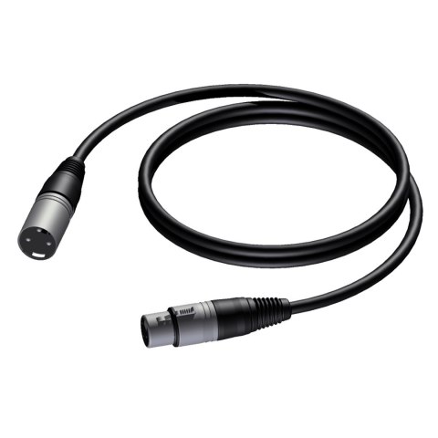 PROCAB KABEL MĘSKIE ZŁĄCZE XLR - ŻEŃSKIE ZŁĄCZE XLR, 10 M PROCAB KABEL MĘSKIE ZŁĄCZE XLR - ŻEŃSKIE ZŁĄCZE XLR, 10 M