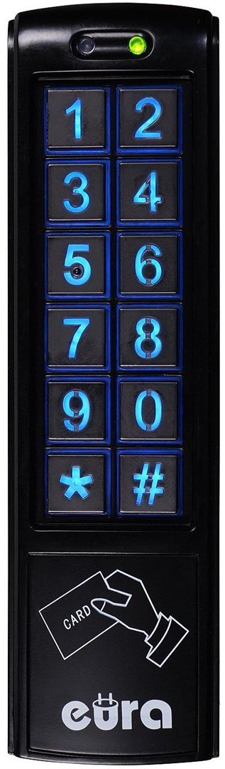 Zamek szyfrowy EURA AC-30C7 czarny Zamek szyfrowy EURA AC-30C7 czarny