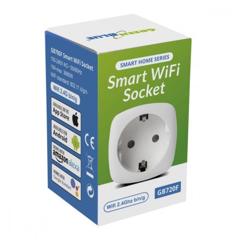 Zdalnie sterowane gniazdko WiFi GB720F Zdalnie sterowane gniazdko WiFi GB720F
