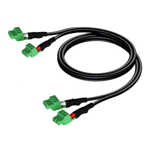 AUDAC CLA830 kabel sygnałowy 1 m Czarny, Zielony AUDAC CLA830 kabel sygnałowy 1 m Czarny, Zielony