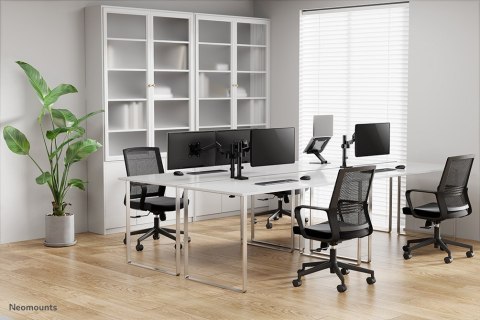 Neomounts DS70-750BL2 uchwyt / stojak do monitorów 68,6 cm (27") Biurko Czarny