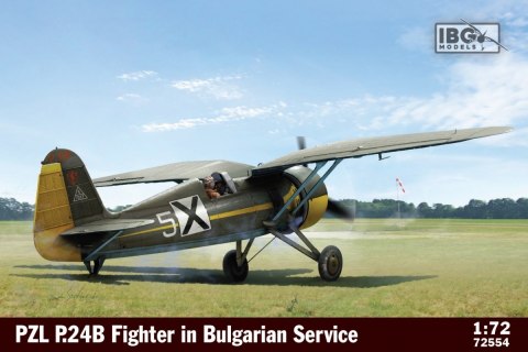 Model plastikowy PZL P24B Fighter in Bulgarian Service 1/72 Model plastikowy PZL P24B Fighter in Bulgarian Service 1/72