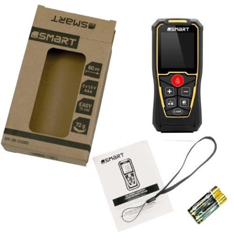 Dalmierz laserowy 60m SMART365 SM-06-01060 Dalmierz laserowy 60m SMART365 SM-06-01060