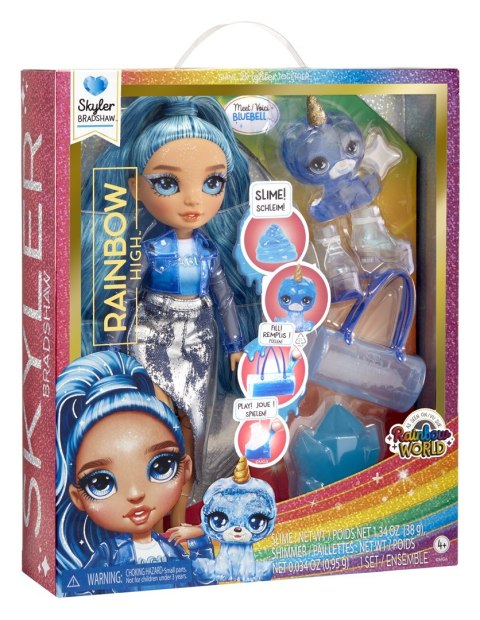 Lalka modowa Rainbow High Classic Rainbow - Skyler (blue)