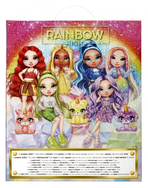 Lalka modowa Rainbow High Classic Rainbow - Skyler (blue)