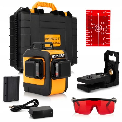 Laser płaszczyznowy 3d red SMART365 15m SM-06-03015R Laser płaszczyznowy 3d red SMART365 15m SM-06-03015R