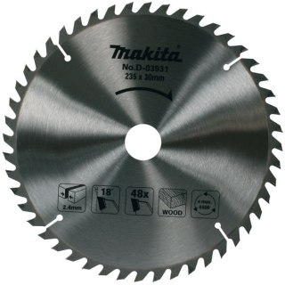 Makita ostrze do piły tarczowej D-03931 23,5 cm 1 szt.