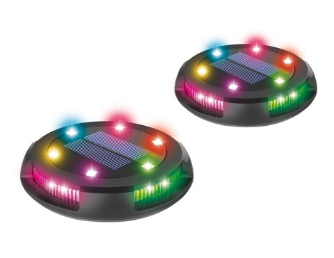 Zestaw 2 szt lamp solarnych LED RGB Activejet LARIX Zestaw 2 szt lamp solarnych LED RGB Activejet LARIX