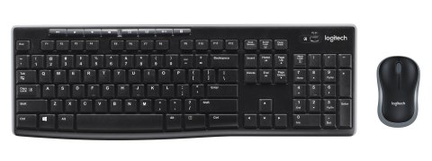 Zestaw klawiatura + mysz Logitech 920-004511 (USB (Radio 2.4 GHz); ukł.klaw.(DE); kolor czarny) Zestaw klawiatura + mysz Logitech 920-004511 (USB (Radio 2.4 GHz); ukł.klaw.(DE); kolor czarny)