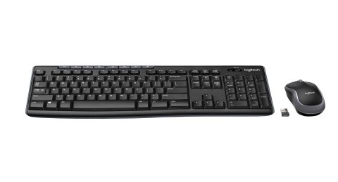 Zestaw klawiatura + mysz Logitech 920-004511 (USB (Radio 2.4 GHz); ukł.klaw.(DE); kolor czarny) Zestaw klawiatura + mysz Logitech 920-004511 (USB (Radio 2.4 GHz); ukł.klaw.(DE); kolor czarny)