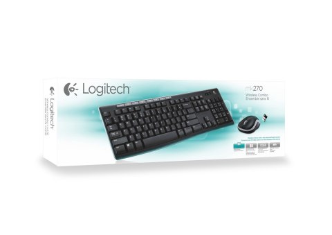 Zestaw klawiatura + mysz Logitech 920-004511 (USB (Radio 2.4 GHz); ukł.klaw.(DE); kolor czarny) Zestaw klawiatura + mysz Logitech 920-004511 (USB (Radio 2.4 GHz); ukł.klaw.(DE); kolor czarny)