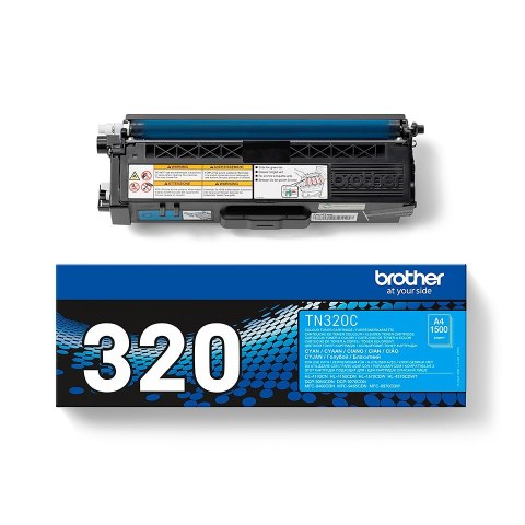 Brother TN-320C kaseta z tonerem 1 szt. Oryginalny Cyjan Brother TN-320C kaseta z tonerem 1 szt. Oryginalny Cyjan