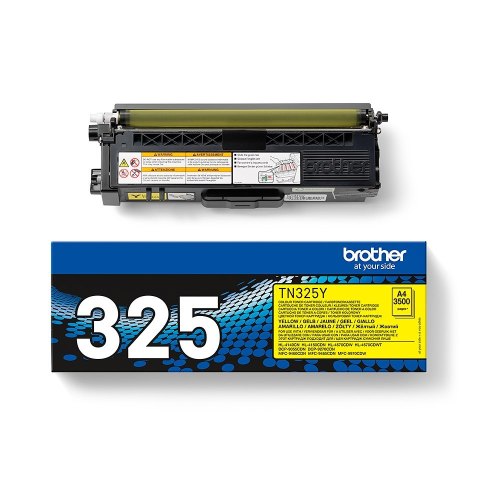 Brother TN-325Y kaseta z tonerem 1 szt. Oryginalny Żółty Brother TN-325Y kaseta z tonerem 1 szt. Oryginalny Żółty
