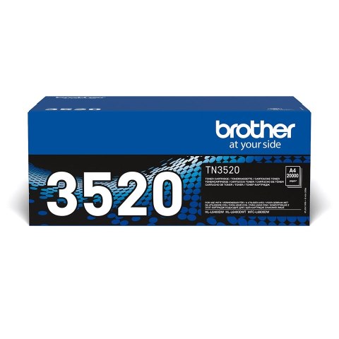 Brother TN-3520 kaseta z tonerem 1 szt. Oryginalny Czarny Brother TN-3520 kaseta z tonerem 1 szt. Oryginalny Czarny