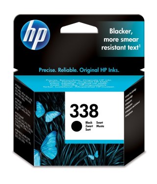 HP 338 oryginalny wkład atramentowy czarny