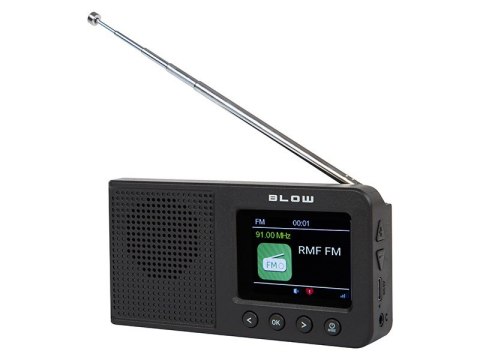 Radio przenośne RK3 FM/DAB+ kuchenne, czarne Radio przenośne RK3 FM/DAB+ kuchenne, czarne