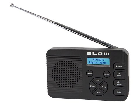 Radio przenośne RK4 BT FM/DAB+ kuchenne, czarne Radio przenośne RK4 BT FM/DAB+ kuchenne, czarne