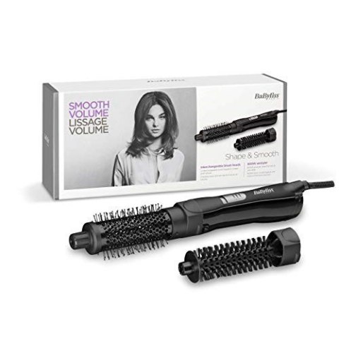 BaByliss Shape & Smooth Szczotka do prostowania Ciepły Czarny 800 W 2 m