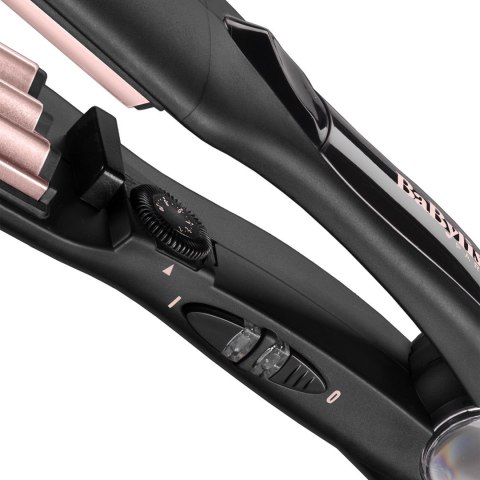 BaByliss The Crimper Prostownica do teksturyzacji Ciepły Czarny, Różowy 1,8 m BaByliss The Crimper Prostownica do teksturyzacji Ciepły Czarny, Różowy 1,8 m