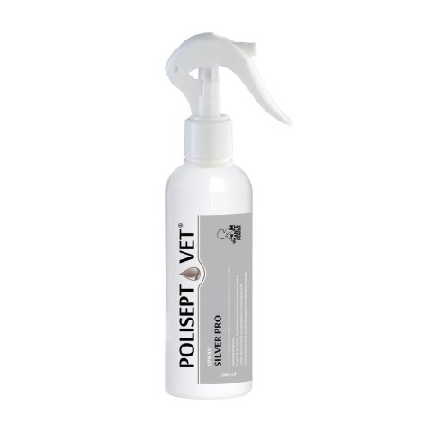 JM SANTE POLISEPT VET SPRAY PRO SILVER do pielęgnacji ran 200ml JM SANTE POLISEPT VET SPRAY PRO SILVER do pielęgnacji ran 200ml