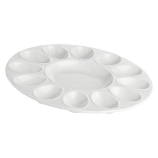 LA PORCELLANA BIANCA CONVIVIO Taca na jajka 26.5 cm