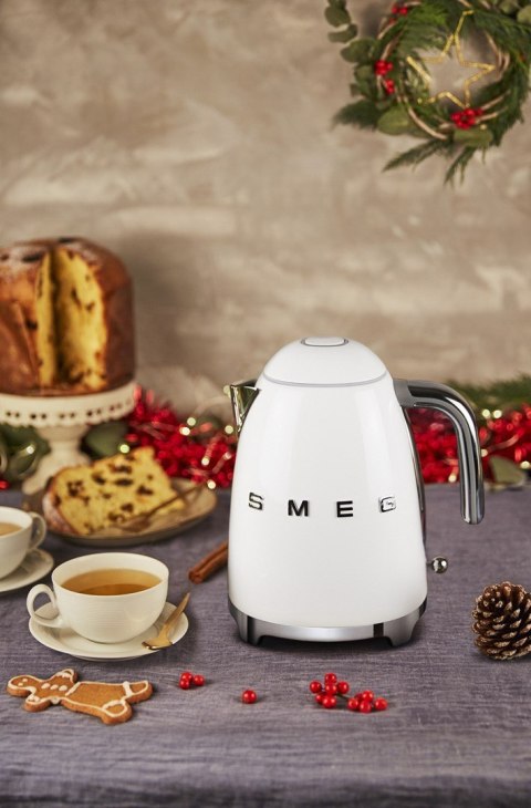 Smeg KLF03WHEU czajnik elektryczny 1,7 l 2400 W Biały