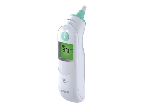 Braun ThermoScan 6 Termometr kontaktowy Biały Ucho Przyciski