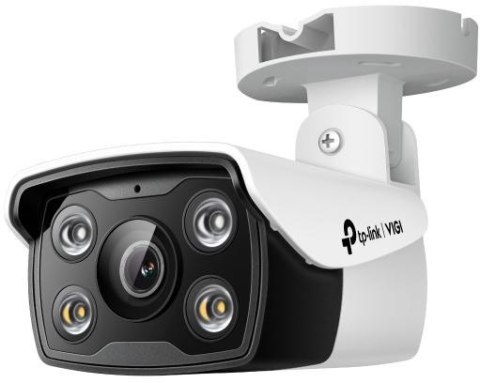 Kamera TP-LINK VIGI C340(6mm), Zewnętrzna, w pełni kolorowa kamera sieciowa VIGI typu Bullet, 4MP, Niezawodna klasa szczelności Kamera TP-LINK VIGI C340(6mm), Zewnętrzna, w pełni kolorowa kamera sieciowa VIGI typu Bullet, 4MP, Niezawodna klasa szczelności