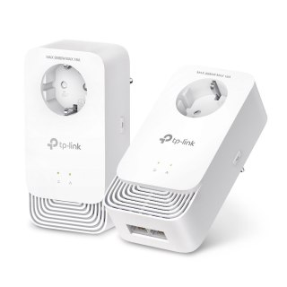 Karta sieciowa TP-Link PG2400P KIT do PowerLine 1428 Mbit/s Przewodowa sieć LAN Biały 2 szt.