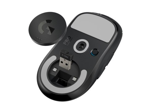 Logitech G Pro X Superlight myszka Gaming Po prawej stronie RF Wireless 25600 DPI