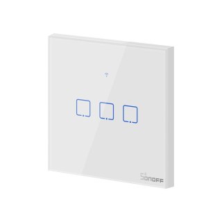 Dotykowy włącznik światła WiFi + RF 433 Sonoff T1 EU TX (3-kanałowy)