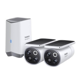 Kamera zewnętrzna Baseus S1 Pro 3K Dual (biała)