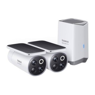 Kamera zewnętrzna Baseus S1 Pro 3K Dual (biała)