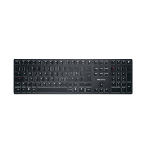 Klawiatura bezprzewodowa X Ultra Low Profile/Cordless USB czarna Niemcy Klawiatura bezprzewodowa X Ultra Low Profile/Cordless USB czarna Niemcy