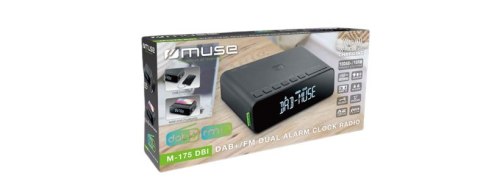 Muse M-175DBI radio Przenośny Czarny Muse M-175DBI radio Przenośny Czarny