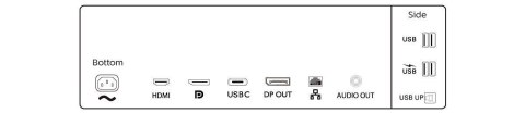 Philips P Line 346P1CRH/00 LED display 86,4 cm (34") 3440 x 1440 px UltraWide Quad HD Czarny