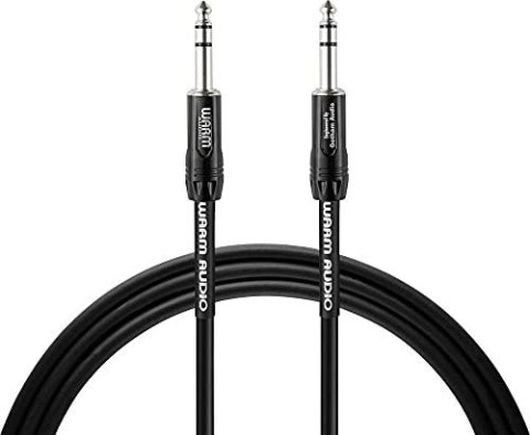 Warm Audio PRO-TRS-5 kabel audio 1,5 m 6.35mm TRS Czarny Warm Audio PRO-TRS-5 kabel audio 1,5 m 6.35mm TRS Czarny